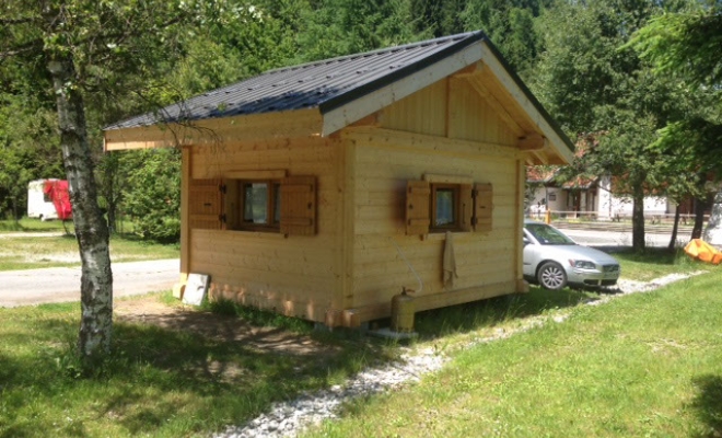 CHALET TRAPPEUR LES CONTAMINES MONTJOIE BLOCK, Contamines-Montjoie, Camping Le Pontet